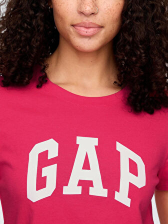 GAP 729555008 V-Ss Logo Classic Tee Kadın Tişört