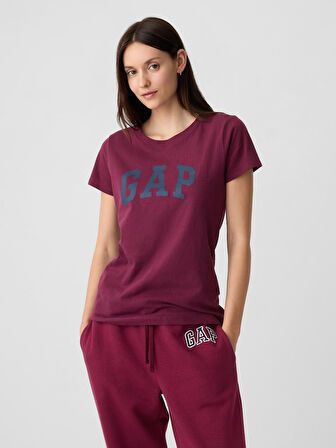 GAP 729555007 V-Ss Logo Classic Tee Kadın Tişört