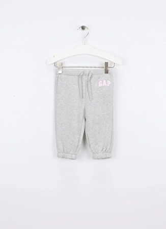 Gap Lastikli Paça Gri Bebek Eşofman Altı 635474001-A