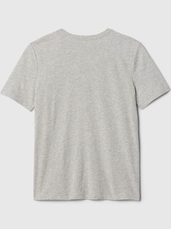 GAP 708370001 V-Bas Ss Logo Tee Erkek Çocuk Tişört