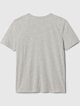 GAP 708370001 V-Bas Ss Logo Tee Erkek Çocuk Tişört