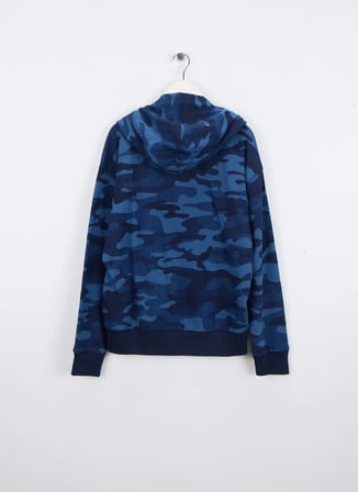 Gap Baskılı Erkek Çocuk Mavi Sweatshırt 743966002