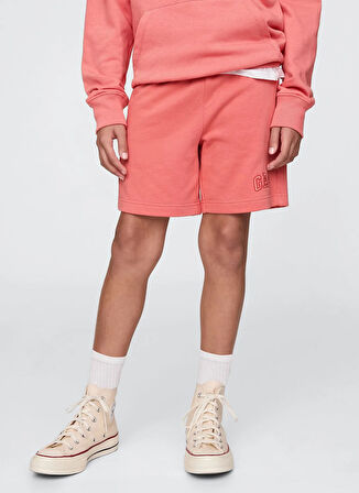 Nar Çiçeği Erkek Çocuk Lastikli Bel Normal Kalıp Şort 742934002