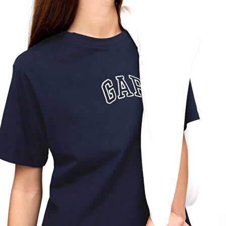 Gap V-Frch Logo Tee Dress Kadın Elbıse
