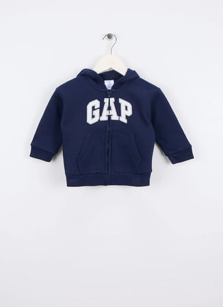 Gap Baskılı Bebek Lacivert Sweatshırt 723271004-A