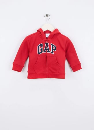Gap Baskılı Bebek Kırmızı Sweatshırt 723271001-A