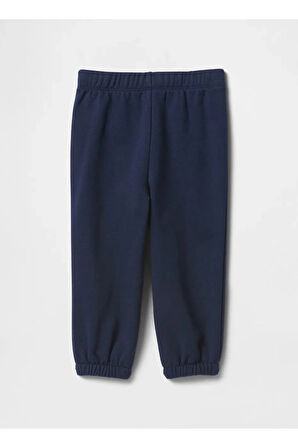 Lastikli Paça Koyu Lacivert Kız Çocuk Eşofman Altı 743507000