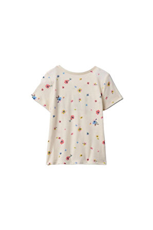 Gap V-Frch - Bf Logo T Kız Çocuk K.Kol Tshırt