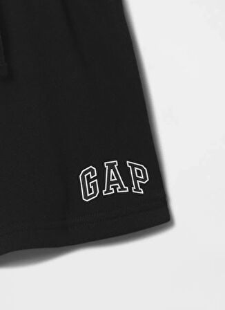 Gap Lastikli Bel Normal Siyah Bebek Şort 725201000-A