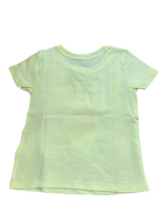 Gap V-Ss Bf Gr T Sari Kız Çocuk K.Kol Tshırt