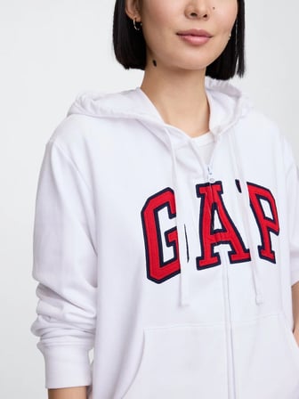 GAP V-FRCH FT GAP HERITAGE FZ NEW KADIN BEYAZ SWEATSHIRT 727433002