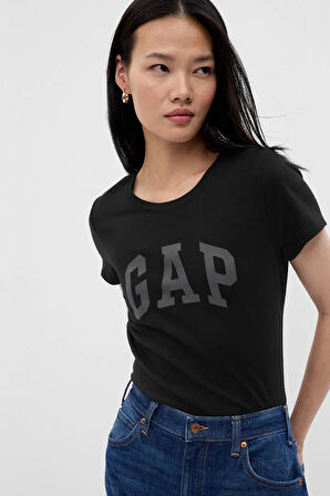 Gap V-SS Logo Classic Kadın Tişört