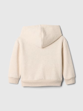 GAP Bej Kız Bebek Logo Fleece Sweatshirt