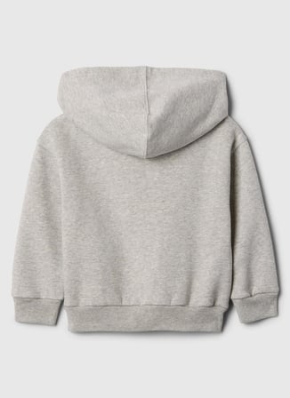 Gap Gri Erkek Çocuk Kapüşonlu Sweatshirt V-LOGO PO