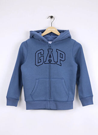 Gap Baskılı Erkek Çocuk Sarı Sweatshırt 789861001