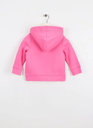 Gap Baskılı Bebek Pembe Sweatshırt 789837000-A