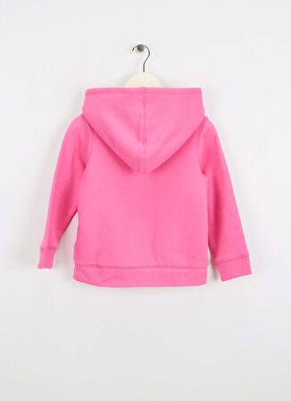 Gap Baskılı Kız Çocuk Pembe Sweatshırt 789837000