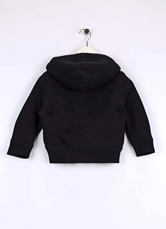 Gap Baskılı Erkek Çocuk Siyah Sweatshırt 789813003