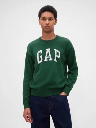 Gap 789791000 V-Intx Gap Athletic Intarsia Rlxd Erkek Kazak