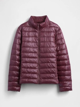 Gap 791284002 V-Frch Logo Lw Puffer Jkt Kadın Mont