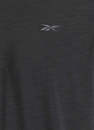 Reebok 100075786 ATHLETE TEE 2.0 RBK-CH Siyah Erkek Yuvarlak Yaka T-Shirt