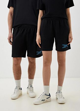 Reebok 100075845 CL UNIFORM SHORT Siyah Erkek Normal Kalıp Şort