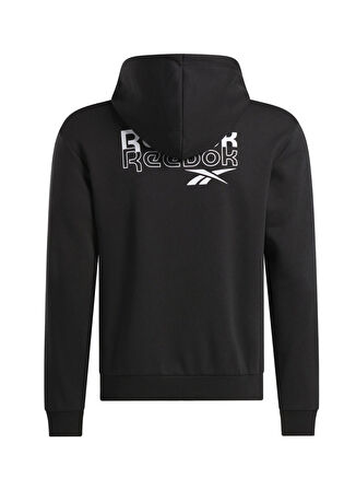 Siyah Erkek Fermuarlı Yaka Normal Kalıp Zip Ceket 100208549 RI BRAND PROUD FZ HOODIE