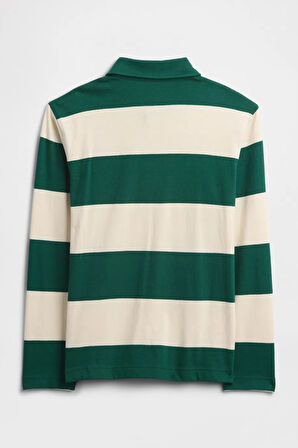 Gap V-Ls Rugby Polo Çocuk Tişört