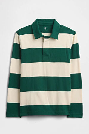 Gap V-Ls Rugby Polo Çocuk Tişört