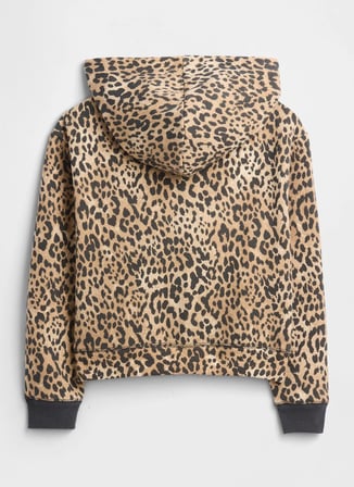 Gap Baskılı Kız Çocuk Kahve Sweatshırt 797761001