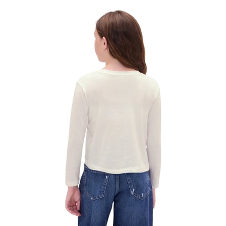 Gap Kız Çocuk Relaxed Grafik Logo T-Shirt -817650