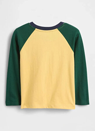 Gap Baskılı Sarı Erkek Çocuk T-Shirt 822094002