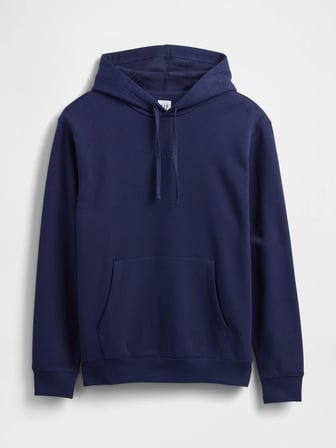 GAP V-FRCH TONAL MINI LOGO RELAXED PO HD ERKEK LACİVERT SWEATSHIRT 795625003