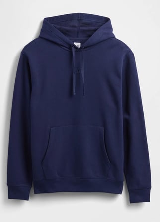 Gap 323141835 Relaxed Gap Mini-Logo Sweatshirt Erkek Kapüşonlu Sweatshirt