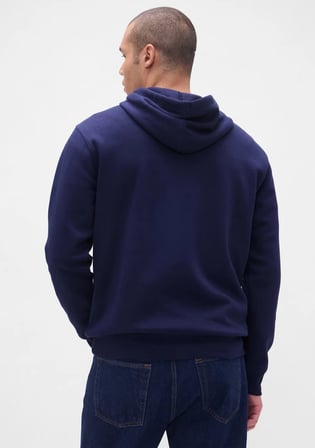 Gap 323141835 Relaxed Gap Mini-Logo Sweatshirt Erkek Kapüşonlu Sweatshirt