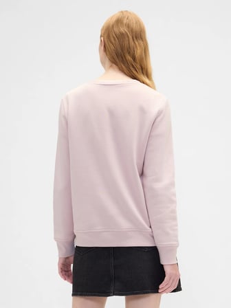 GAP V-LOGO DOORBUSTER CREW KADIN PEMBE SWEATSHIRT 800444007