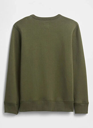 Gap Baskılı Erkek Çocuk Haki Sweatshırt 795118002