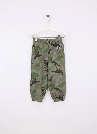 Gap Lastikli Paça Yeşil Erkek Çocuk Eşofman Altı 799255001