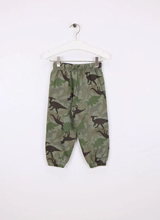 Gap Lastikli Paça Yeşil Erkek Çocuk Eşofman Altı 799255001