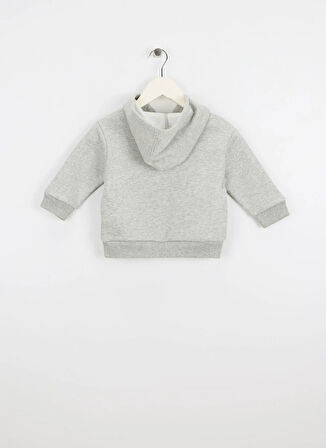 Gap Baskılı Bebek Gri Sweatshırt 825275000-A