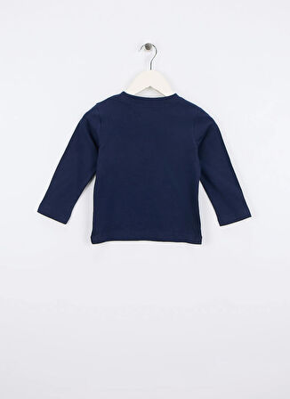 Gap Baskılı Lacivert Erkek Çocuk T-Shirt 826468000