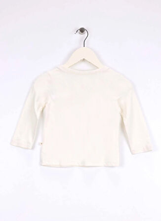 Gap Baskılı Bej Bebek T-Shirt 812482002-A