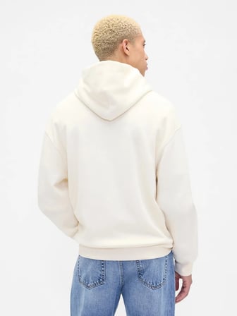 Gap 821804 Vintage Soft Oversized Gap Mini Logo Sweatshirt  Erkek Kapüşonlu Sweatshirt