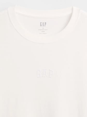 GAP V-FRCH MINI LOGO TEE ERKEK BEYAZ TİŞÖRT 799323005