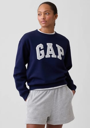 Gap V-Gap Herıtage Crew 886092 Hoodie Kadın Sweatshirt