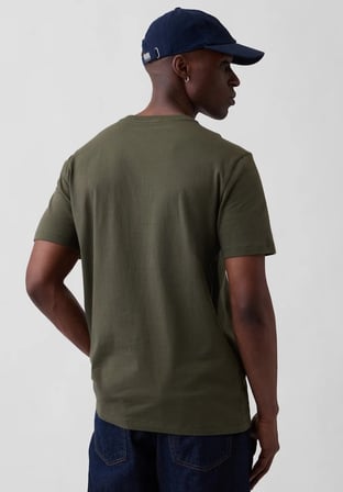 Gap Everyday Soft Basic Gap Logo 856659 T-Shirt Kısa Kol Tişört Erkek T-Shirt