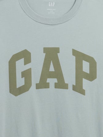 GAP V-EVERYDAY SOFT BASIC LOGO T ERKEK YEŞİL TİŞÖRT 856659057