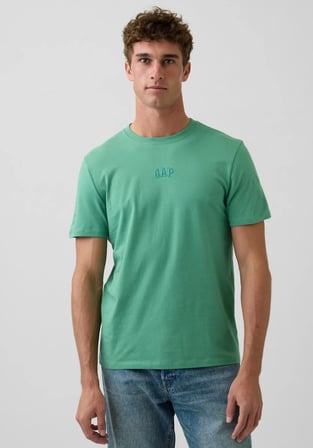 Gap Everyday Soft Gap Mini Logo T-Shirt 799323 Kısa Kol Tişört Erkek T-Shirt
