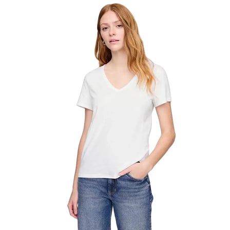 Gap V-Ss Fav V Solıd Kadın T-Shirt - 723631