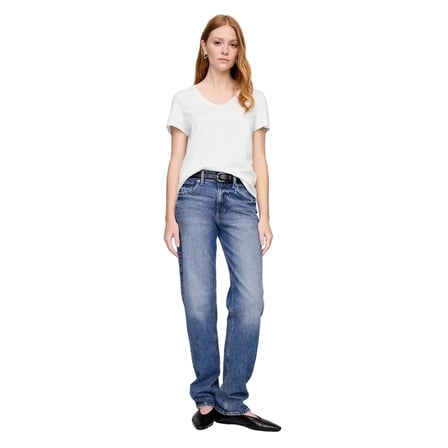 Gap V-Ss Fav V Solıd Kadın T-Shirt - 723631